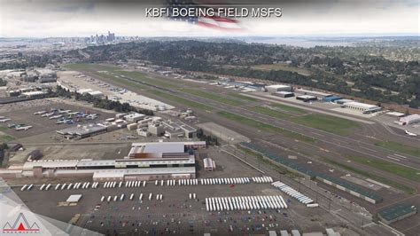 KBFI Boeing Field Microsoft Flight Simulator Orbx