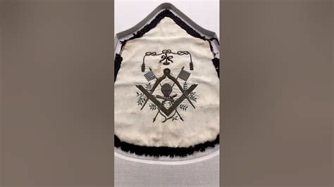 George Washingtons Masonic Apron Youtube