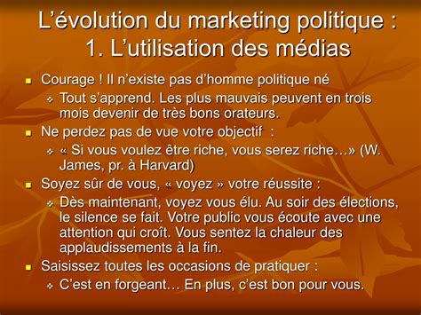 PPT MARKETING POLITIQUE COMMENT RÉUSSIR SA CAMPAGNE PowerPoint