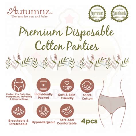 Original Autumnz Premium Disposable Panty Cotton Autumnz Disposable