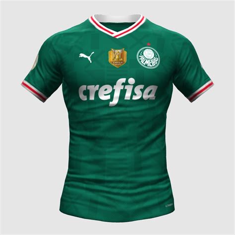 Brasileirão 2023 Palmeiras Home Kit FIFA 23 Kit Creator Showcase