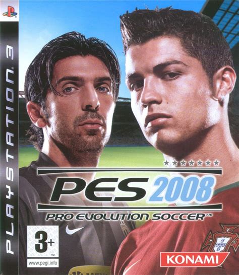 Pes Pro Evolution Soccer Playstation Box Cover Art