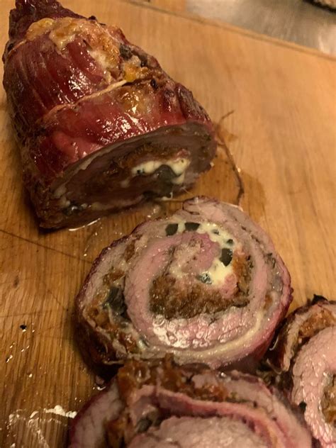 Apricot Glazed Bacon Wrapped Cajun Pork Tenderloin The Kind Of Cook Recipe