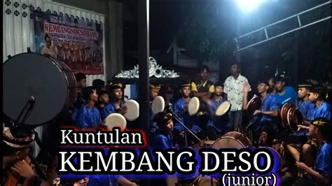 Terbaru Pukulane Lare Kuntulan KEMBANG DESO Junior Live Banje