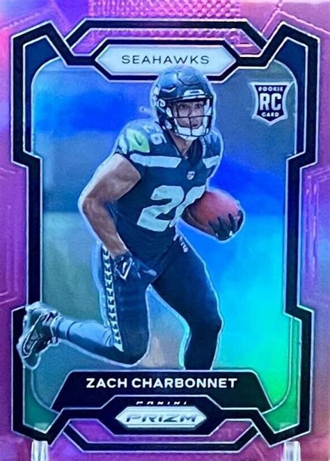 Zach Charbonnet 2023 Prizm Pink 392 Price Guide Sports Card Investor