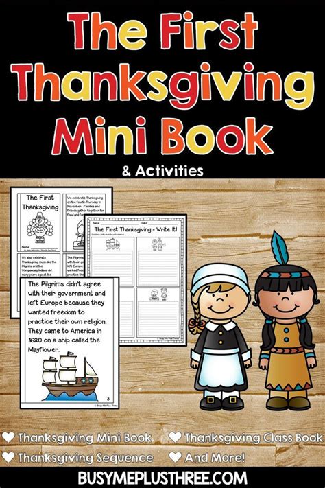 This Is A Fall And Thanksgiving Themed Activities And Book Packet For