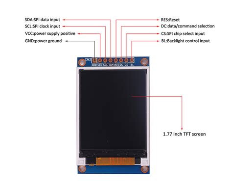 Inch Rgb Tft Lcd Display Screen Spi Serial Port St Driver