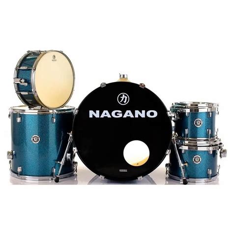 Bateria Ac Stica Nagano Garage Rock Ocean Sparkle