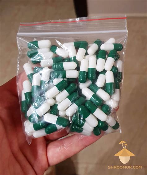 Psilocybine Magic Mushroom Capsules For Microdosing