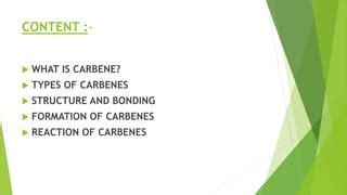 Carbene | PPT