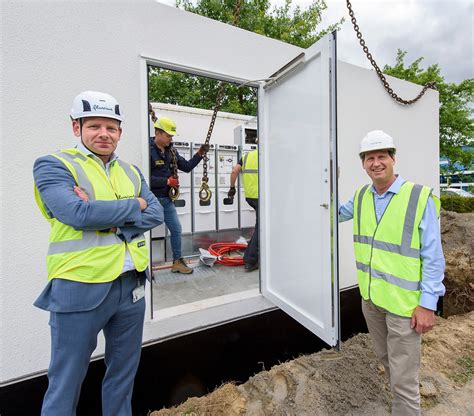 Nieuwe Cabine Voor Het Hoofdgebouw Van Fluvius