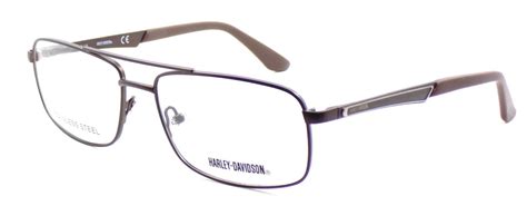 Harley Davidson Hd0729 049 Mens Eyeglasses Frames 56 16 140 Dark Brown Case Eyeglass Frames