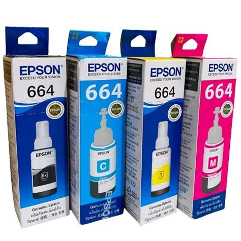 Epson 664 CMYK Ink Bottle Original Lazada PH