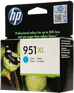 Hp Xl High Yield Cyan Original Ink Cartridge Amazon Ae Computers