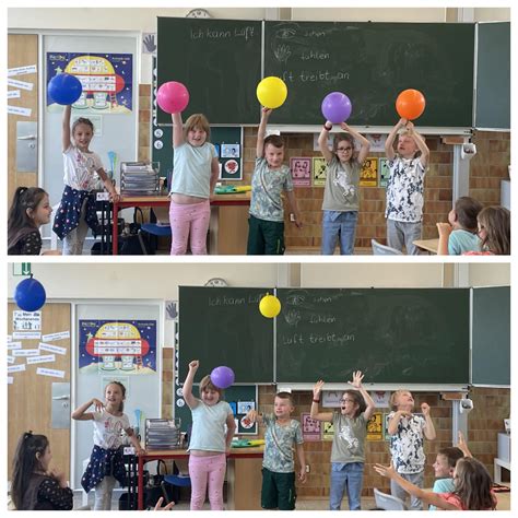 Luft sichtbar und spürbar machen mit den Erstklässlern Grundschule