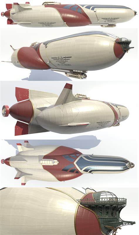 Airship By Feivelyn On Deviantart Spaceship Concept Concept Ships