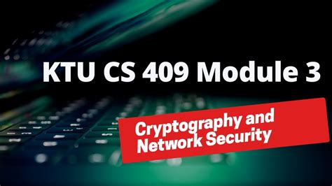 Key Management Distribution Of Secret Keysktu Cse 409 Cryptography And Network Security Module