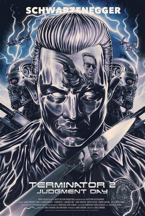 Terminator 2 Judgement Day Carteles De Rock Cine Terminador