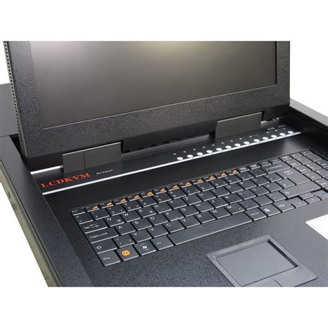 Inter Tech Case IPC KVM 1708 Konsole 17 LCD English Layout KVM