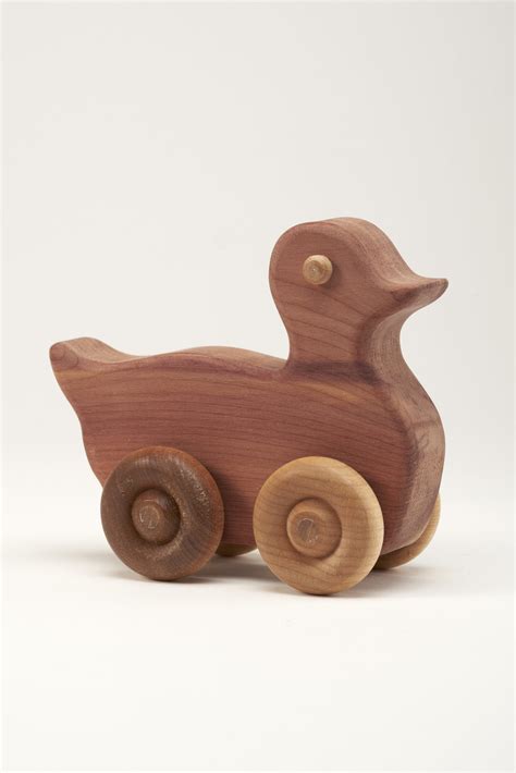 Duck Push Toy East Laurel Woodcrafts Grovewood Gallery