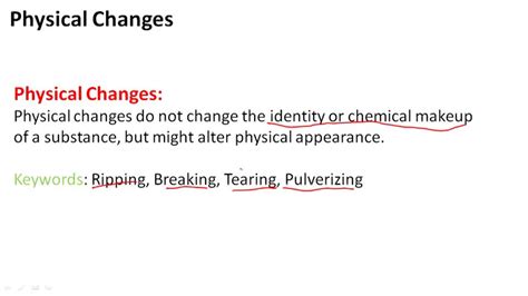 Physical Changes - Overview ( Video ) | Chemistry | CK-12 Foundation