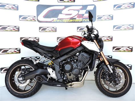 Escapamento Cs Racing CB650R Full Encontre Na Motoworld