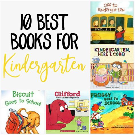 10 Best Back to School Books for Kindergarten - Our Piece of Earth