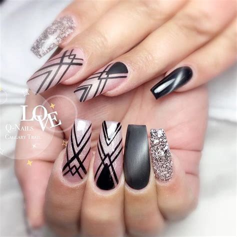 Fabulous Ballerina Nail Shape Ideas Naildesignsjournal Tribal Nail