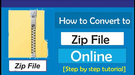 How To Convert Folder To Zip File Online YouTube