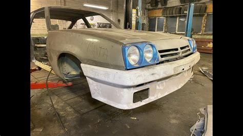 Opel Manta B CC Restoration Part 4 Front Mask Replacement YouTube