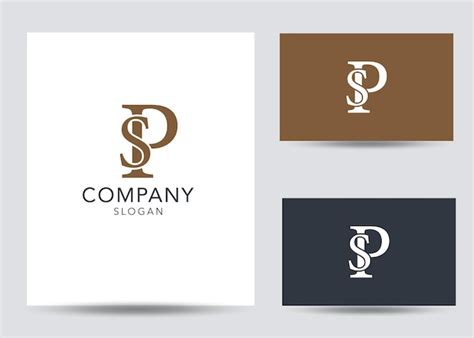 Premium Vector Modern Monogram Initial Letter Ps Logo Design Template