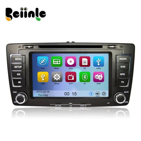 Car 2 Din DVD GPS Stereo Device Head Unit Navigation Radio Player For