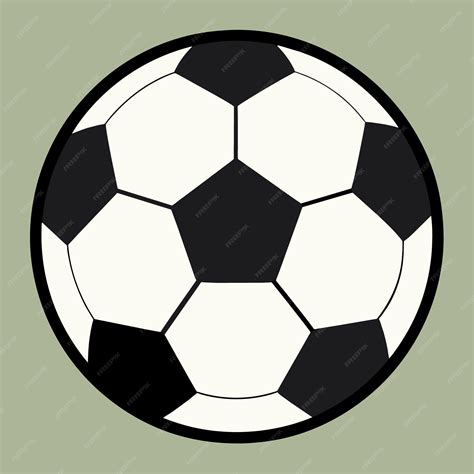 Una Pelota De Fútbol Con Un Diseño Blanco Y Negro En La Parte Inferior