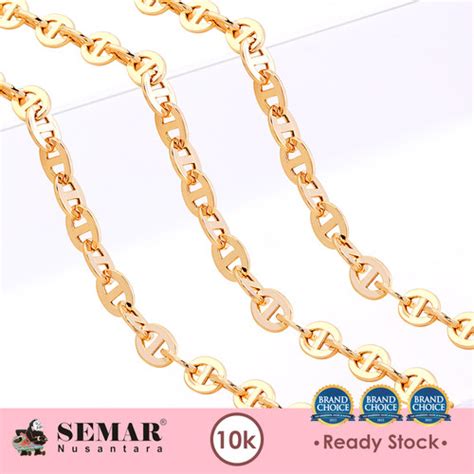 Promo Kalung Emas Casteli Classic Chain Gold K Semar Nusantara Cicil