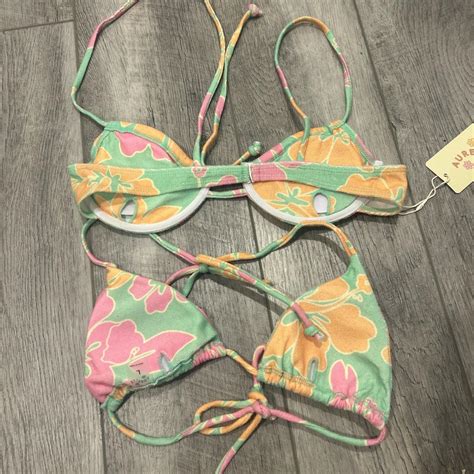 Kiva Green Bikini Pieces Seperate Pieces Or Depop