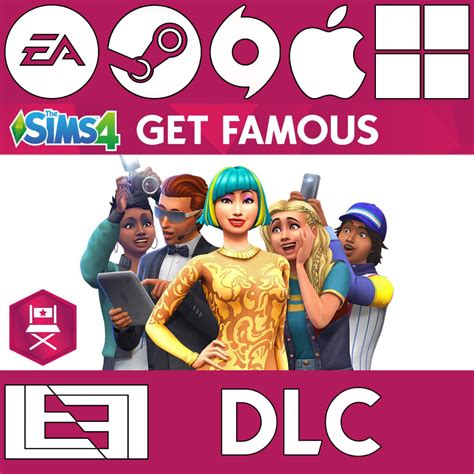 The Sims 4 Get Famous Expansion Pack [mac Win][online][ea Steam Epic