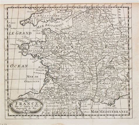 Lot Of Maps Of France Galliae Antiquae Tabula Geographica Old