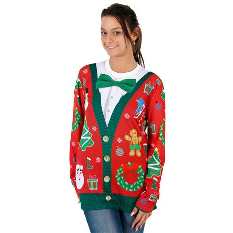 Womens The Grinch Ugly Christmas Cardigan Sweater