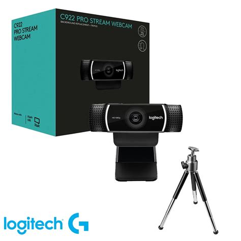 Cámara Webcam Logitech C922 Pro Hd 1080p Stereo Con Trípode Quito Ecuador