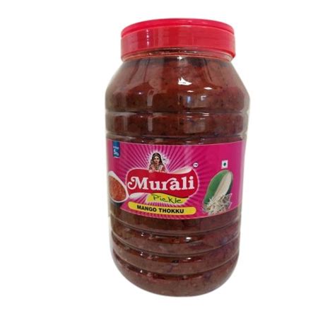 Murali Spicy Kg Mango Thokku Pickle Packaging Type Pet Zar Mustard