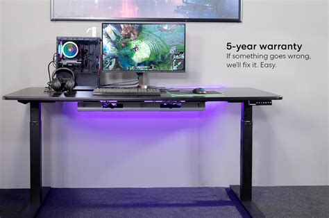 Standing Gaming Desk | Best Height Adjustable Gaming Desk for PC