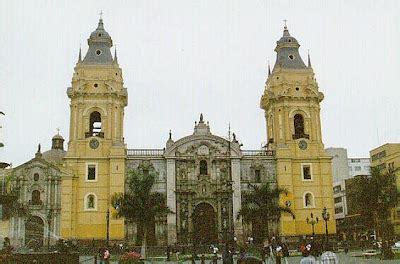 FOTOS DIBUJOS IMAGENES HISTORIA FOTOS DE LA CATEDRAL DE LIMA