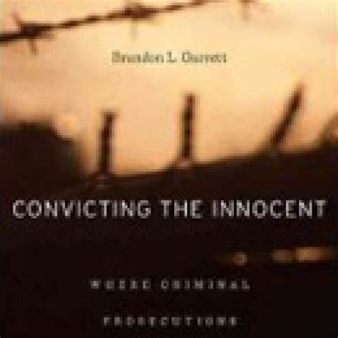 Convicting the Innocent - Criminal Law and Criminal Justice Book Reviews