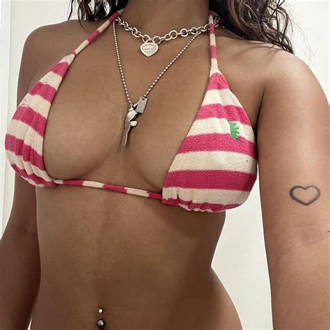 Vintage Juicy Couture Bikini Top This Adorable Y K Depop