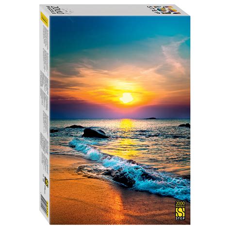 Пазл Step 2000 деталей: Закат на море (84050) - купить в интернет магазине