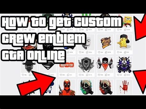 How To Make A Cool Looking Crew Emblem In Gta Online