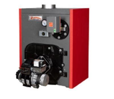 1 GPH 120000 BTU Input Short 3 Section Oil Fired Hot Water Boiler With Coil Winsupply