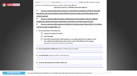 Autocertificazione Natale Scarica Il Modello E Segui Il Tutorial Su