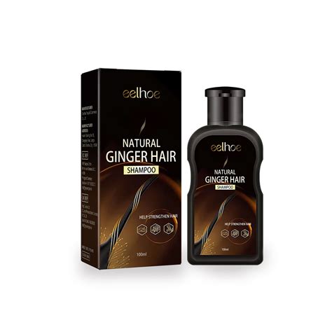 Ginger Hair Growth Shampoo Hairs Regrowth Thickening Scalp Treatment