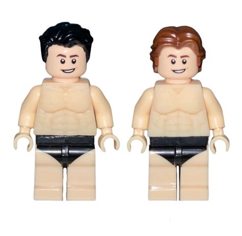 Naked Minifigure With Six Pack Custom Design Playboy Etsy Australia